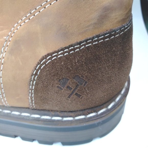 Outpost Makers LEATHER MEN'S BOOTS SZ. 12-excellent condition, camping o… - Picture 7 of 9